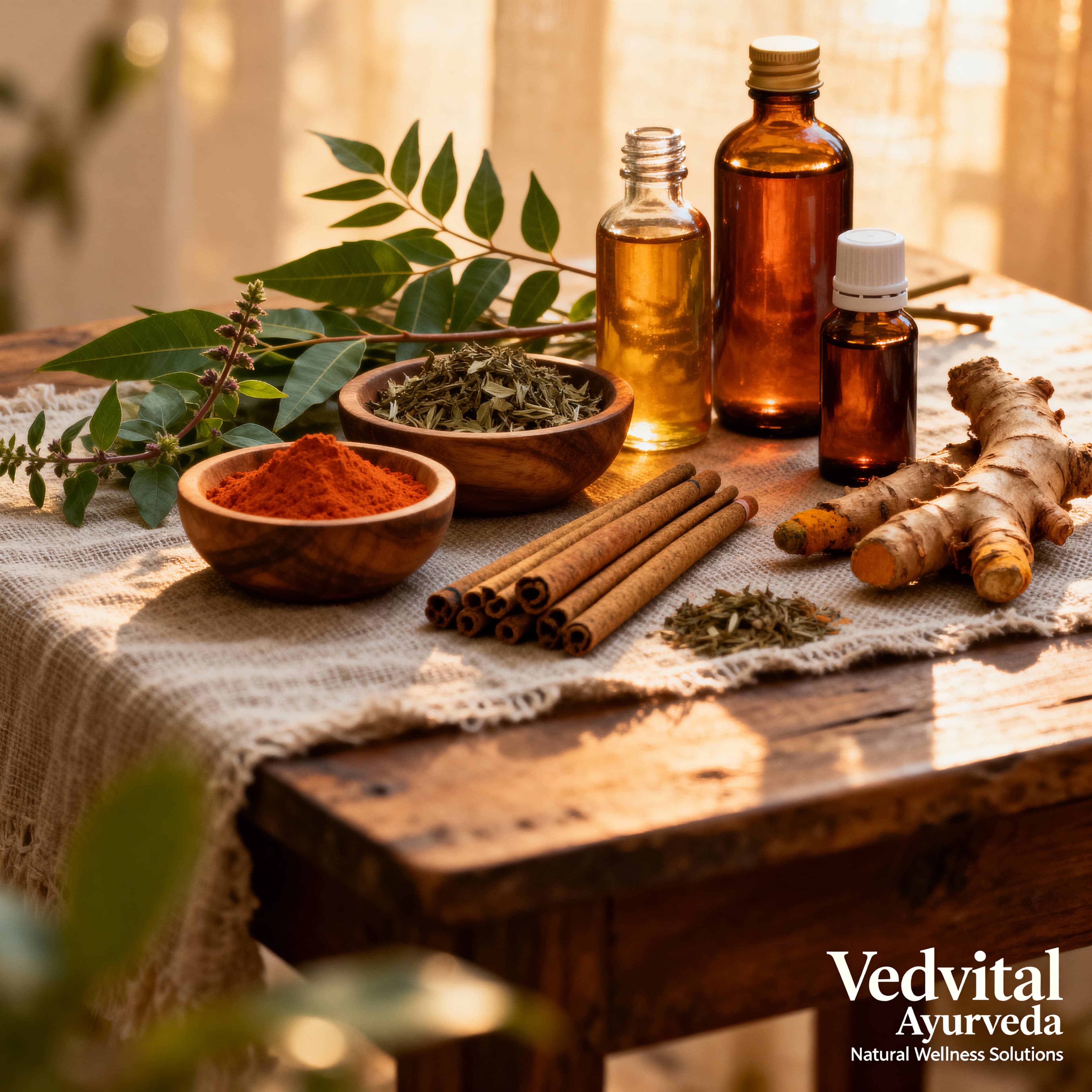 Natural Ayurvedic herbs and wellness products by Vedvital Ayurveda LLP